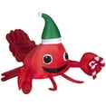 thumbnail image 1 of Gemmy Christmas Airblown Inflatable Lobster, 2 ft Tall, Multi, 1 of 4