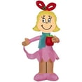 thumbnail image 1 of Gemmy Christmas Inflatable Cindy Lou Who, 4 ft Tall, Multi, 1 of 4