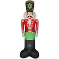 thumbnail image 1 of Gemmy Christmas Inflatable Luxe Nutcracker, 8 ft Tall, Multi, 1 of 5