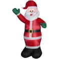thumbnail image 1 of Gemmy Christmas Inflatable Santa , 6 ft Tall, Multi, 1 of 4