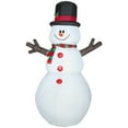 thumbnail image 1 of Gemmy Christmas Inflatable Snowman, 6 ft Tall, Multi, 1 of 4