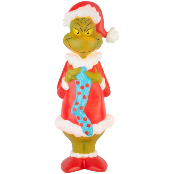 Gemmy Christmas Multicolor Metal Grinch Light-Up