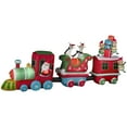 thumbnail image 1 of Gemmy Colossal Christmas Inflatable Train, 6.5 ft Tall, Multi, 1 of 4