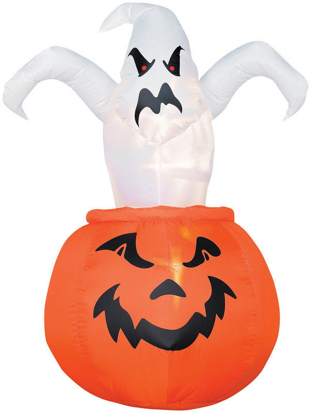 Gemmy Ghost In Pumpkin Inflatable - Walmart.com