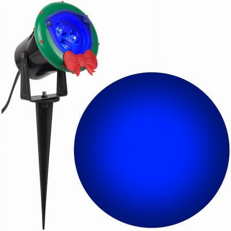 Gemmy blue led spotlight deals