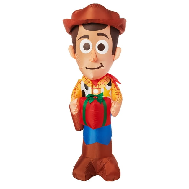 Gemmy Industries Yard Inflatables Disney's Toy Story Woody, 4 ft