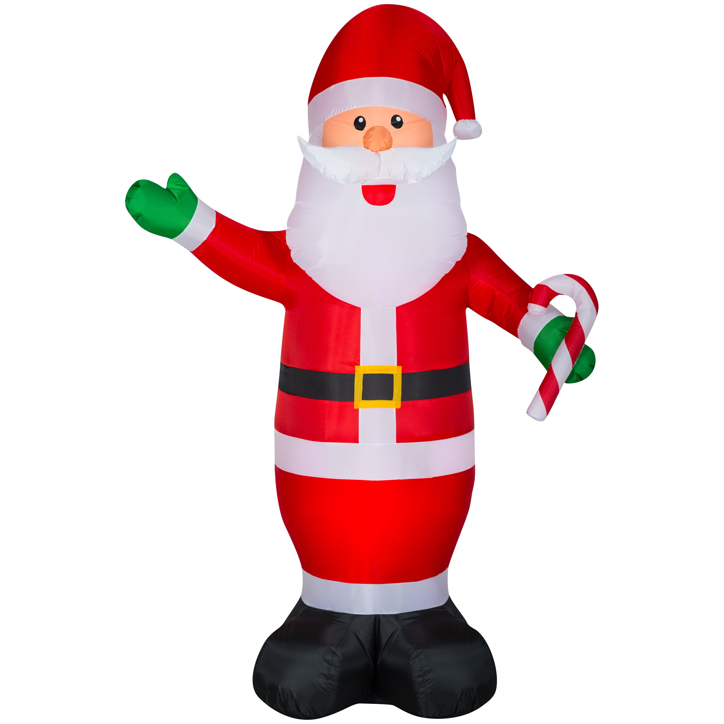 Gemmy Industries Yard Inflatables Santa, 9 ft