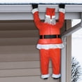 thumbnail image 1 of Gemmy Inflatable Hanging Santa Yard Decoration - 6 .5 ft, 1 of 4