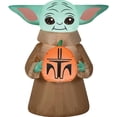 thumbnail image 1 of Gemmy Inflatable Star Wars The Child Halloween Decoration - 42 in, 1 of 3