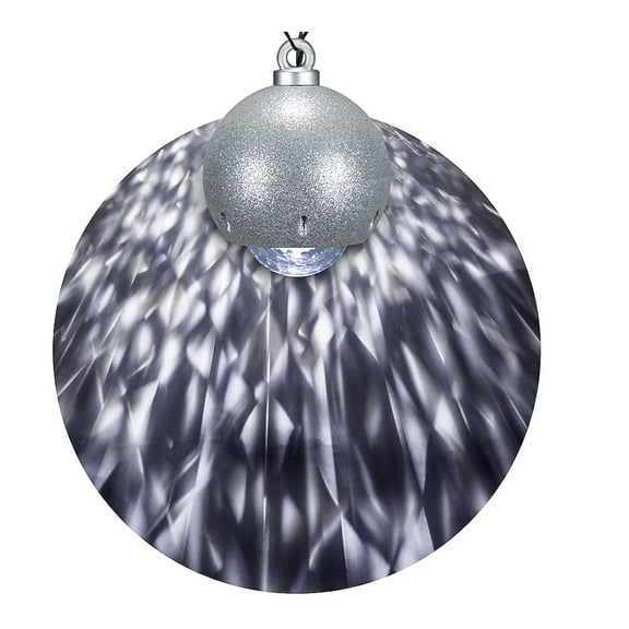 Gemmy LightShow Kaleidoscope Hanging Projection Ornament Multi-function White