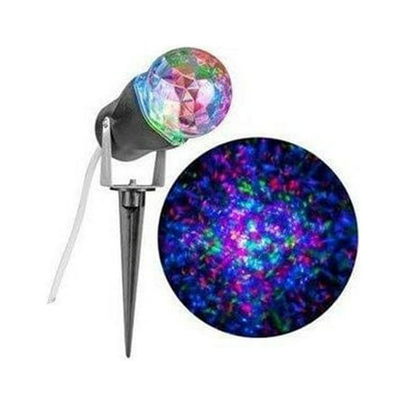 Gemmy Lightshow Multicolor Kaleidoscope Projection Red Green Blue Holiday Light