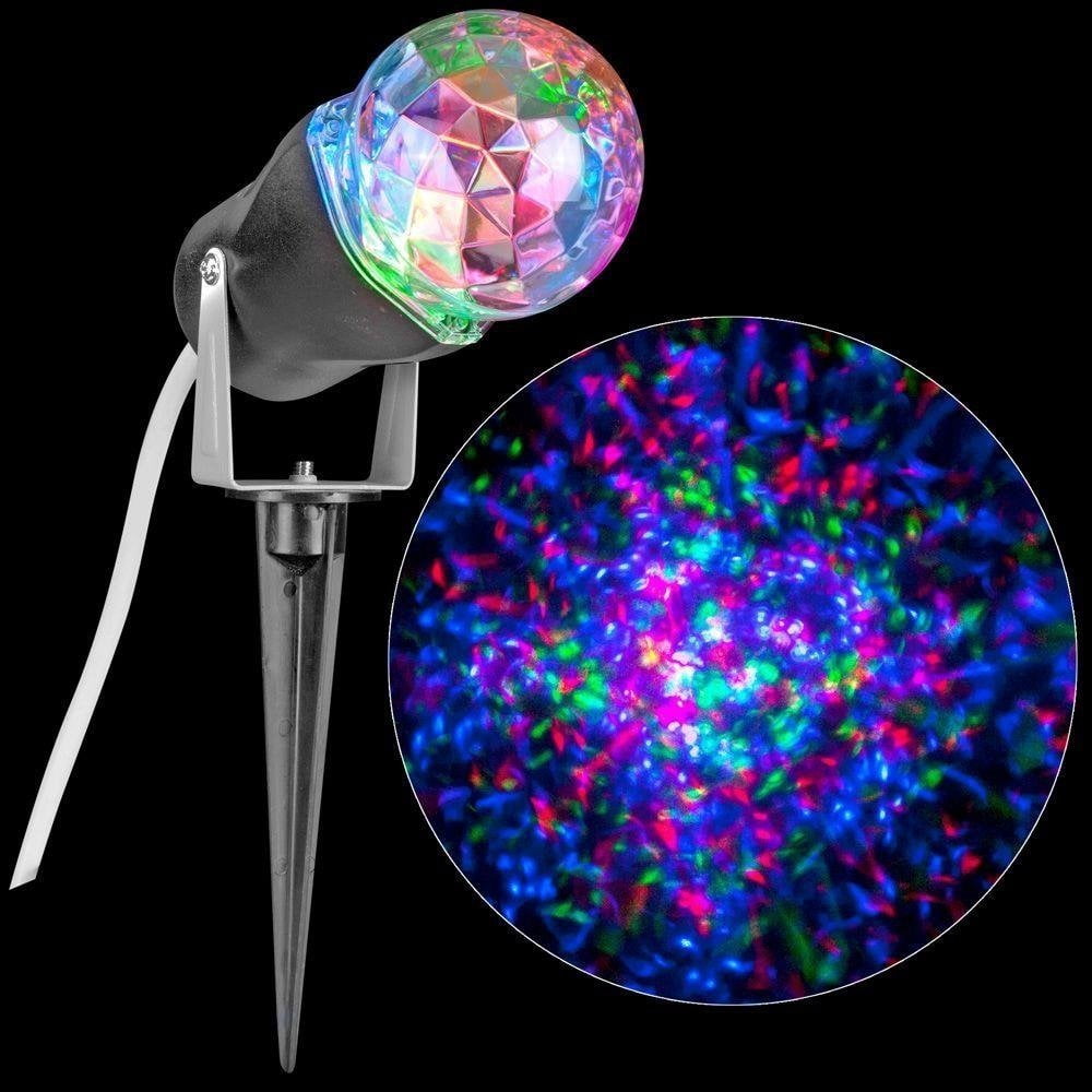 Light Showe Light Show LED Red Blue Green Projection Kaleidoscope Outdoor Christmas ...