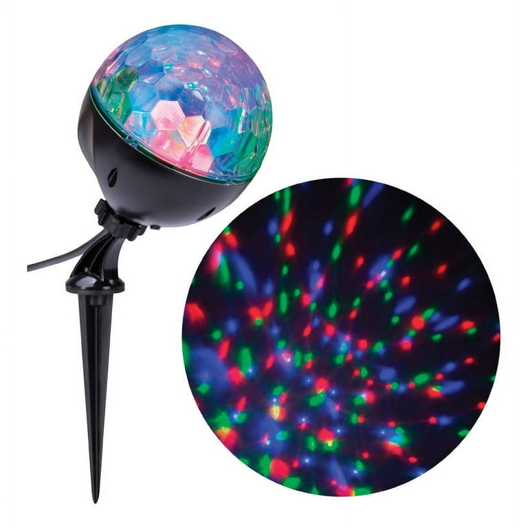 Gemmy Lightshow Swirling Multicolor LED Wreath Christmas Indoor/Outdoor Light Show Projector Gemmy Lightshow Swirling Multicolor LED Wreath Christmas Indoor/Outdoor Light Show Projector