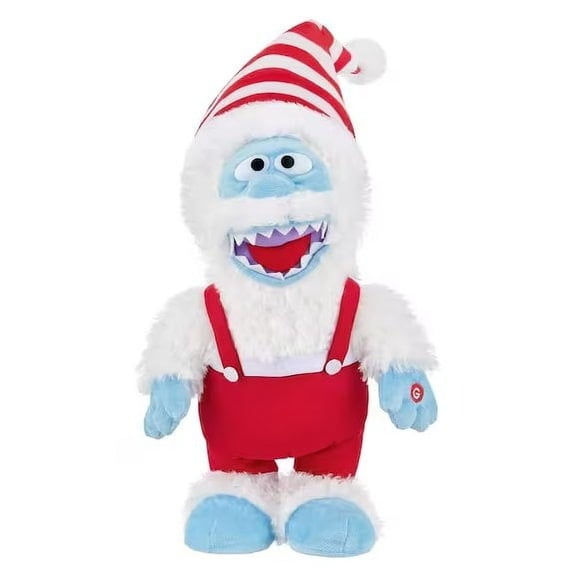 Gemmy Plush Animated Bumble Side Stepper from Rudolph the Red Nosed Reindeer, 12 inch