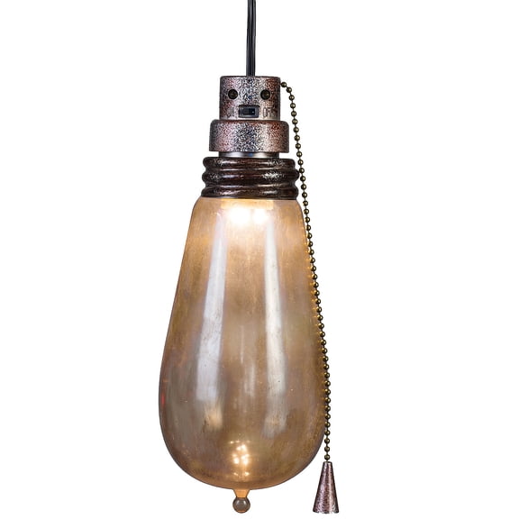 Gemmy Rusty Short Circuit Attic Light Halloween Decoration - 9.5 in x 4 in