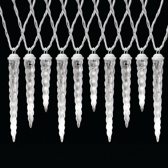 Gemmy Shooting Star LED Icicle Light String - 9 ft x 11 in