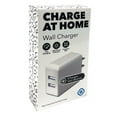 thumbnail image 1 of Gems 813125029845 Dual USB Wall Charger, White, 1 of 1