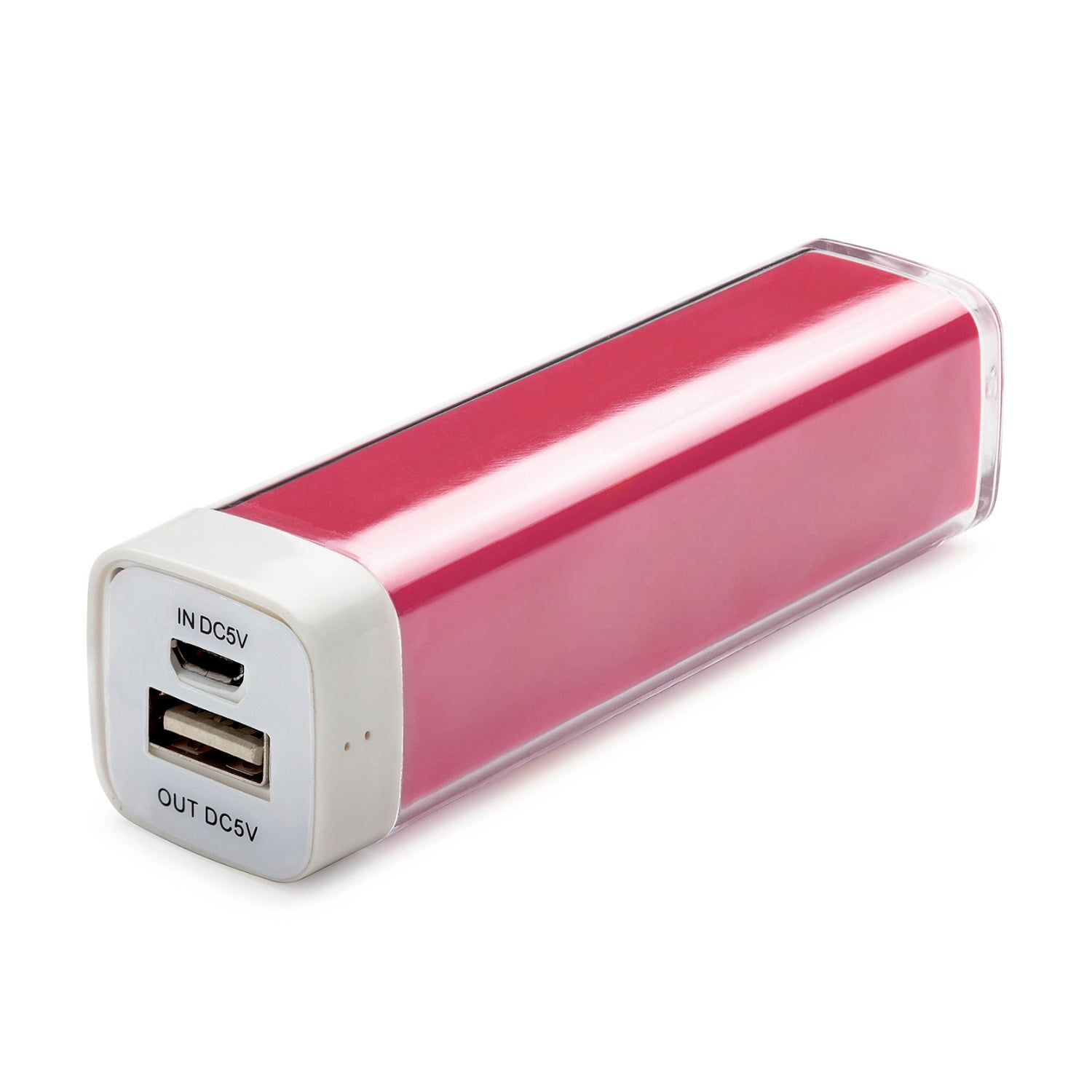 Gems Bright 2000mah Portable Power Bank Pink