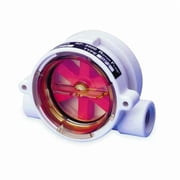 Gems Sensors Flow Rate Indicator,Rotor,20 GPM,1/2 in. RFI, 155480