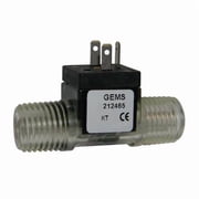 Gems Sensors Flow Rate Sensor,Turbine,65 GPM Max 19H256