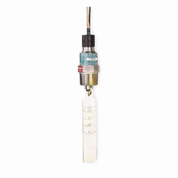 Gems Sensors 1" MNPT SPDT Liquid Flow Switch 15 to 48 gpm FS-550, 29608