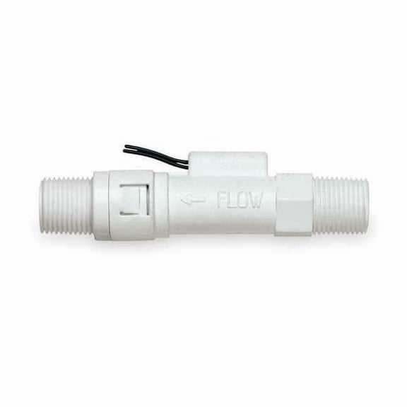 Gems Sensors Liquid Flow Switch,Piston,SPST,10VA FS-380P, 197085