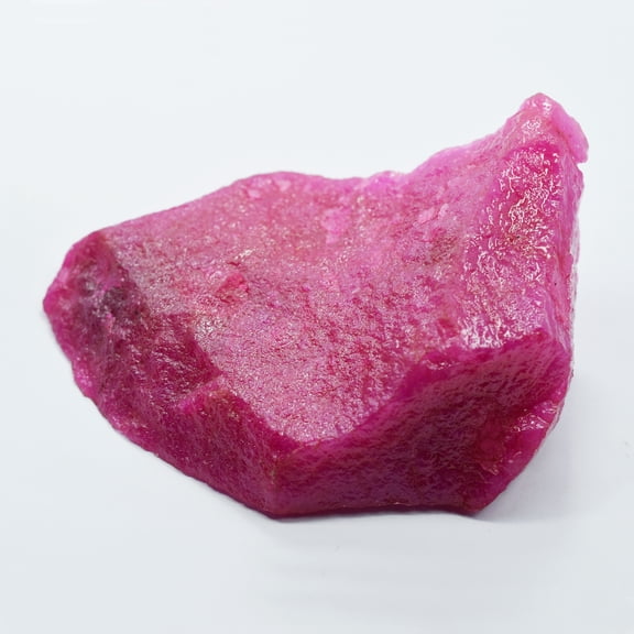 Gemsgrowth Dyed Red Ruby Loose Gemstone, 189 Carat, Rough, Certified, for Lapidary, Cabbing, Wire Wrapping, Jewelry Making