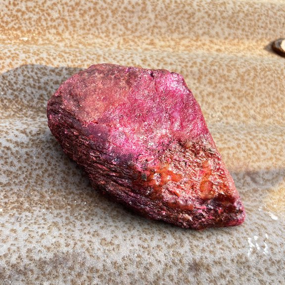 Gemsgrowth Natural Pink Ruby Loose Gemstone, 4305 Carat, Rough, Certified, for Lapidary, Cabbing, Wire Wrapping, Jewelry Making