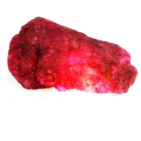 Gemsgrowth Natural Red Ruby Loose Gemstone, 111 Carat, Rough, Certified, for Lapidary, Cabbing, Wire Wrapping, Jewelry Making