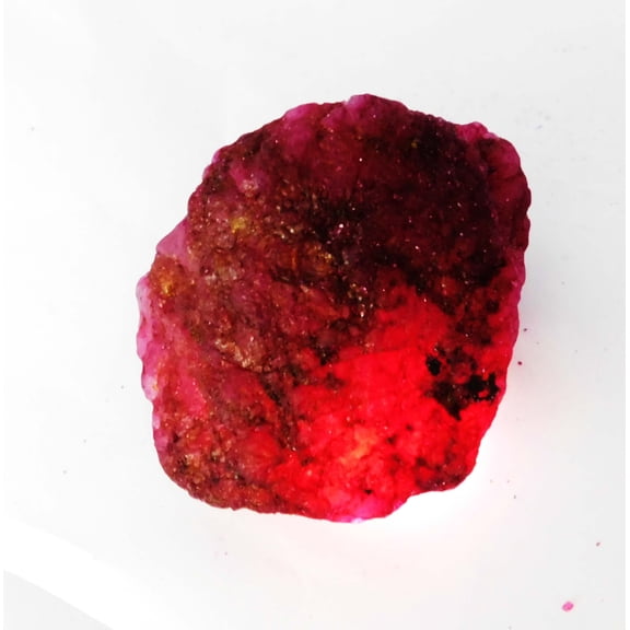 Gemsgrowth Natural Red Ruby Loose Gemstone, 160 Carat, Rough, Certified, for Lapidary, Cabbing, Wire Wrapping, Jewelry Making