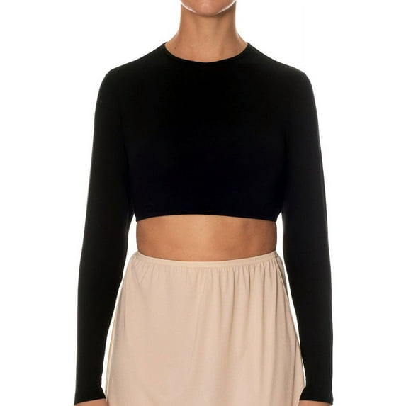 Gemsli Long Sleeve Crop Shell Top SH318