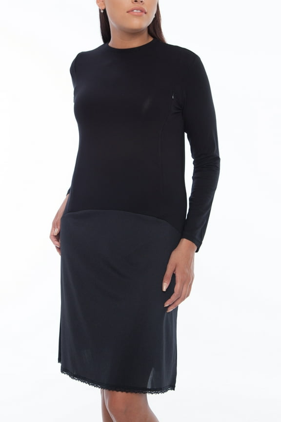 Nursing Shell Slip with Zipper FK315