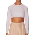 thumbnail image 1 of Gemsli Organic Cotton Long Sleeve Crop Shell Top SHC333, 1 of 4