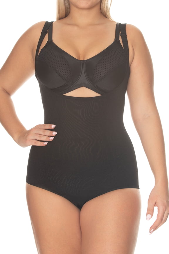 Powermesh Frontless Bodysuit SW109