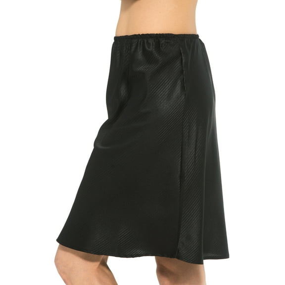 Gemsli Striped Satin Half Slip HW324