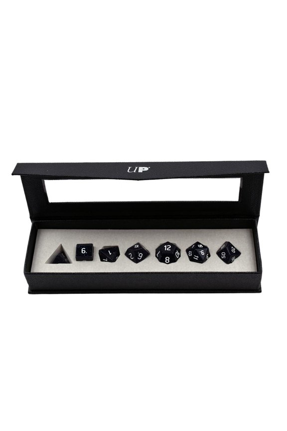 Gemstone Blue Sandstone RPG Dice Set (7ct)