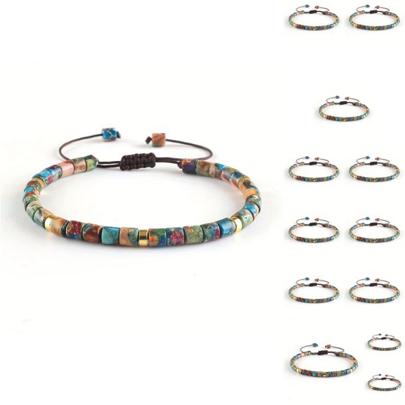 Gemstone Bracelet Energy Boosting Crystals For Wellness Stylish And Meaningful Option!