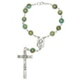 thumbnail image 1 of Gemstone Catholic Prayer One Decade POCKET or AUTO Rosary - Includes Holy Card, Gemstone meaning - Gift Idea: Communion, Confirmation, RCIA, Christmas, Easter, Reconciliation, Wedding, 1 of 3