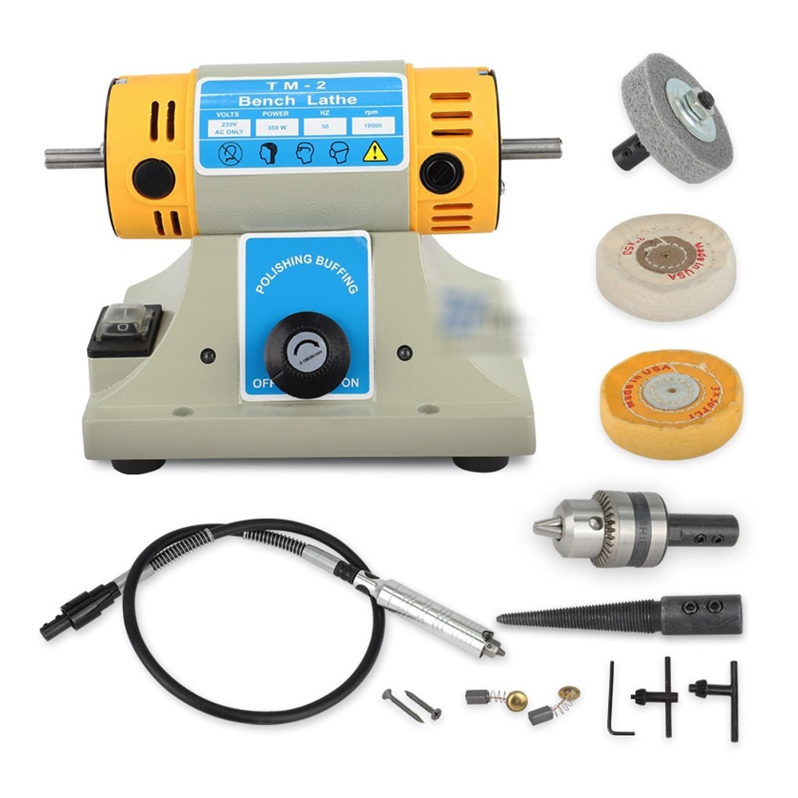 Gemstone Power Polishers TM2 Desktop Multifunctional Polishing Machine