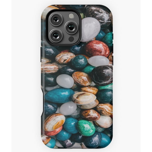 Gemstone Treasure Crystal Phone Case for iPhone 16 15 14 13 12 11 Pro Max