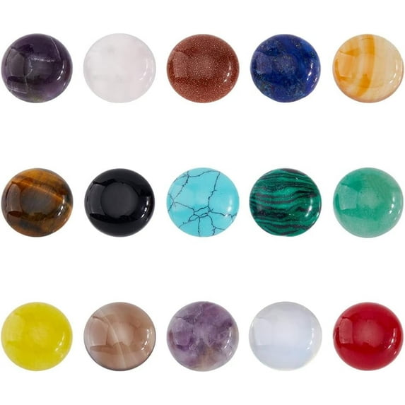 Gemstones Cabochon Flat Back Gemstone Cabochons
