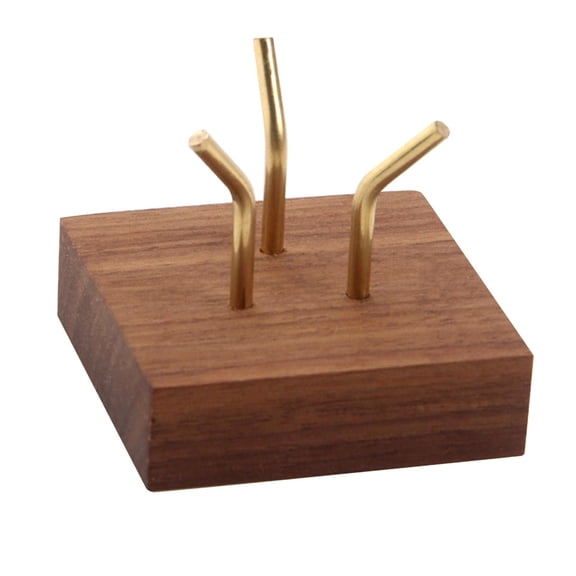 Gemstones Display Rack Handmade Stand for Minerals and Rock Collections Elegant Fossils and Geode Holder