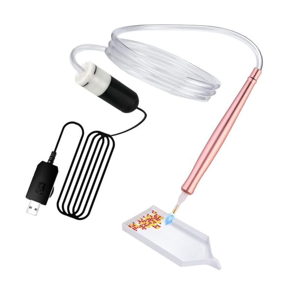 Gemstones Embroidery Pen Automatic Pickup Systems Rechargeable Design Painting Pen For Extended Use Without Hand Fatigue