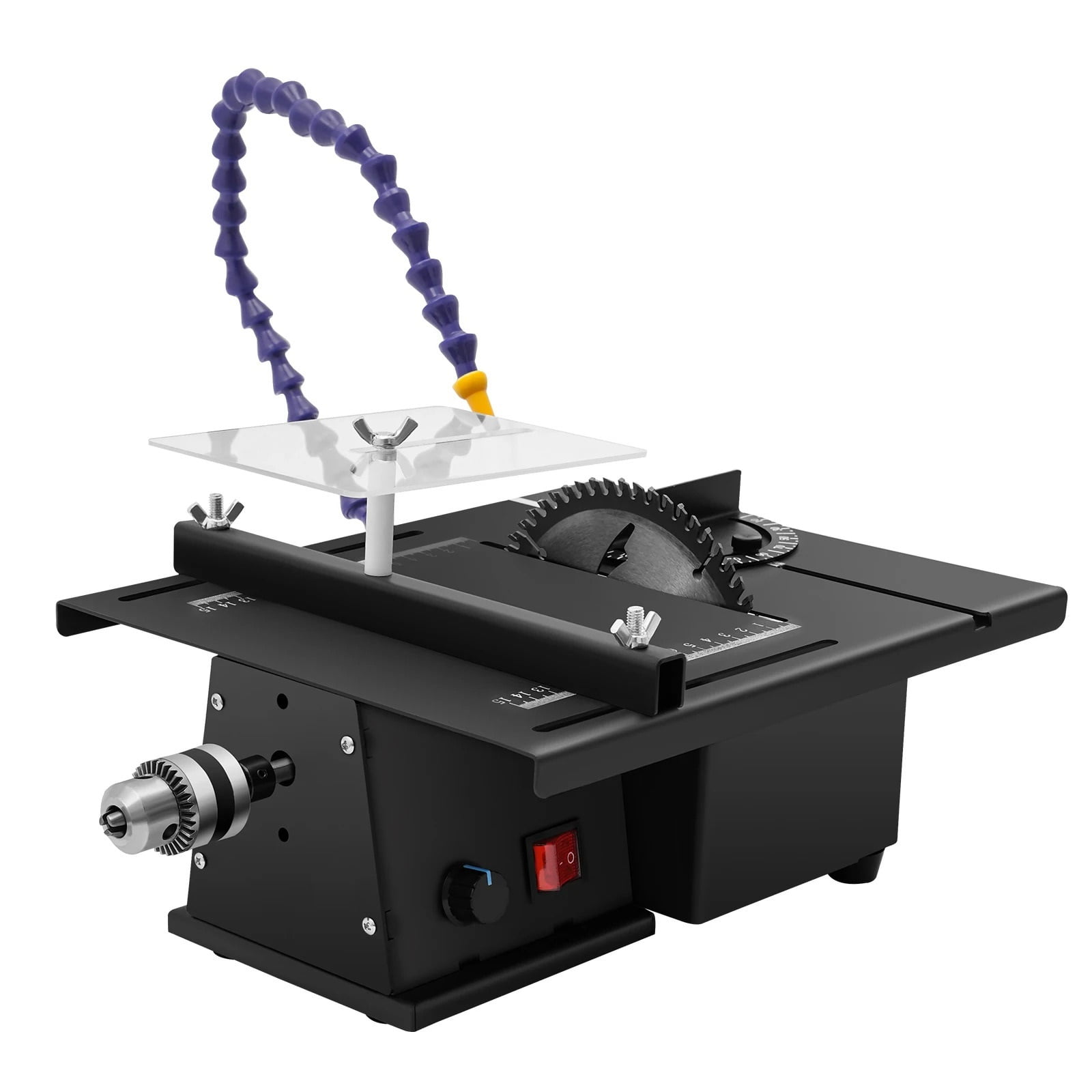 Gemstonestone Faceting Cutting Carving Polishing Machine, 7-Speed Multi-functional Gemstonestone Jade Grinder Polisher Kit Machine Bench Grinder