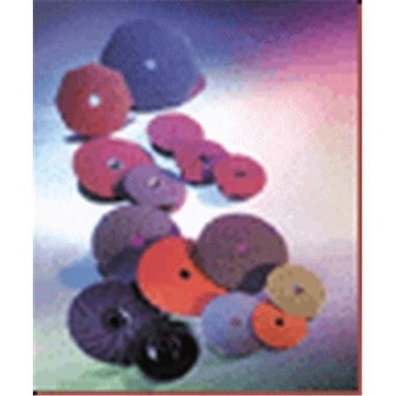 Gemtex Abrasives  Mrfd A-O 36G 2 in. R Mini Grnd Disc - Box of 50