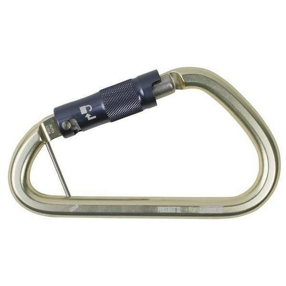Gemtor Carabiner,Aluminum,350 lb.,40 kN 5742