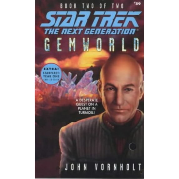 Pre-Owned Gemworld Book Two of Two Star Trek The Next Generation, No 59 Paperback John Vornholt