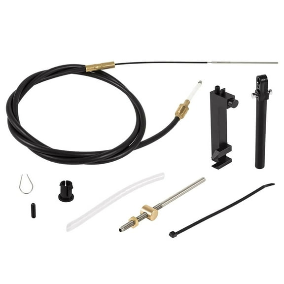Gen 1 & 2 Shift Cable Replacement Kit Weatherproof, Extends Boat Life for MerCruiser Alpha 865436A02 Engines