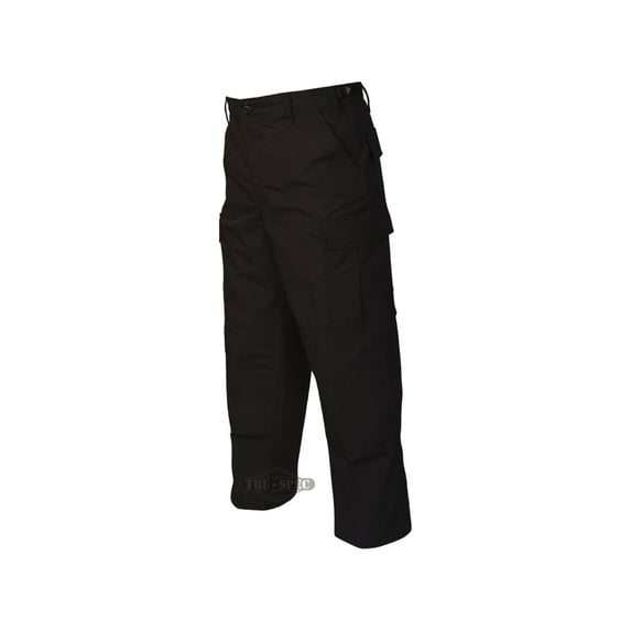 Gen-1 Police BDU Trousers Black 65/35 Poly, Cotton Rip-Stop, 5XL RG
