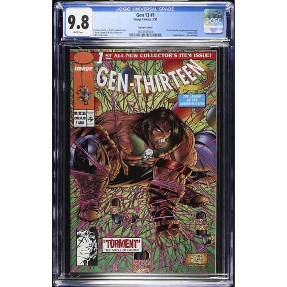 Gen 13 #1 - CGC 9.8 Comic Book